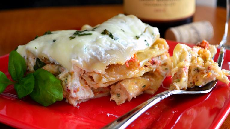 Creamy White Chicken & Artichoke Lasagna created by Marg CaymanDesigns