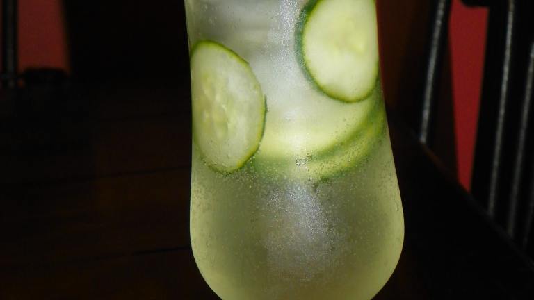 Cucumber Mint and Basil Soda Created by Baby Kato
