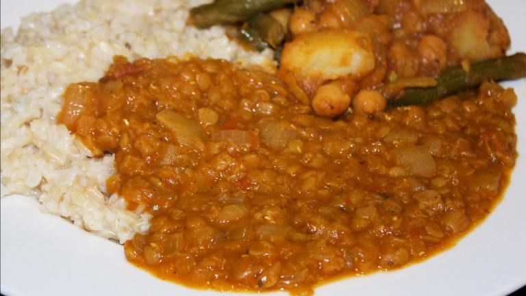 Red Lentil Dhal Created by Jubes