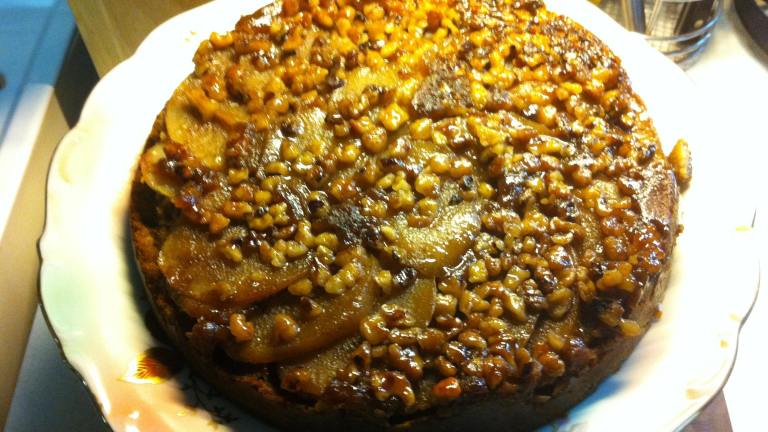 Spiced Pear Upside Down Cake Created by owls.in.the.night.s