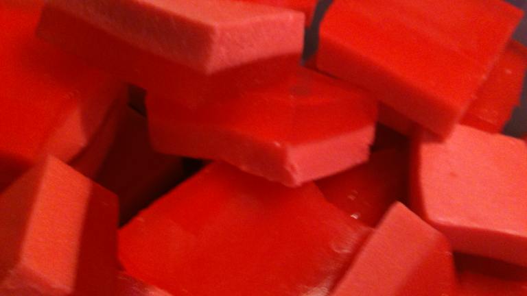 Double Layer Jello Jigglers (Knox Blox) Created by Mamas Kitchen Hope