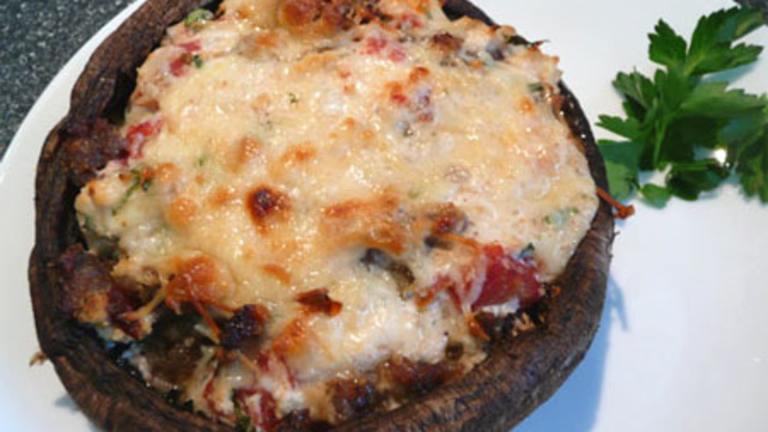 Stuffed Portabella  Mushrooms Created by Outta Here