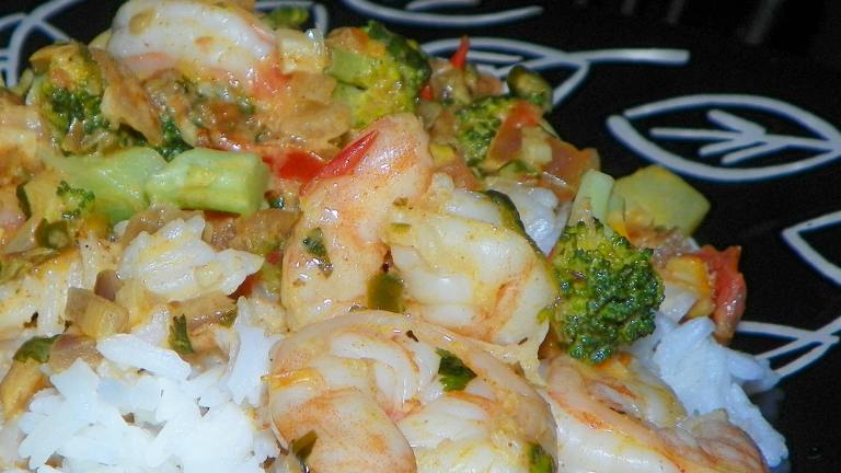 Spicy Shrimp in Coconut Sauce created by Baby Kato