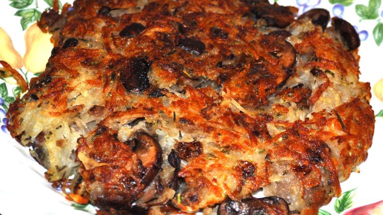 Rosti With Mushrooms Created by KateL