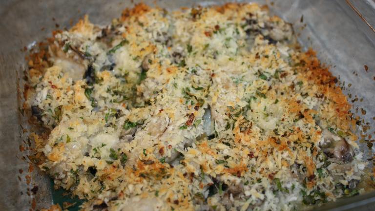 Baked Oysters With Bread Crumbs and Garlic (Ostriche All' Italia Created by IngridH