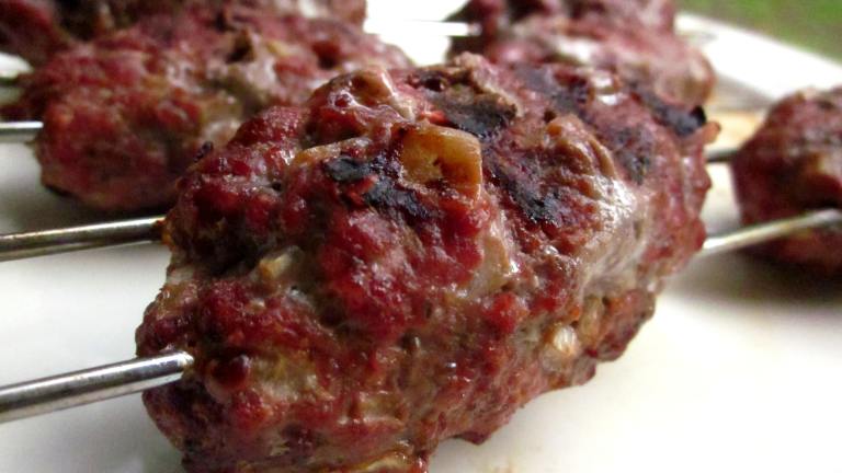 Tsiren Dakakken Nama - Nigerian Kofta created by gailanng