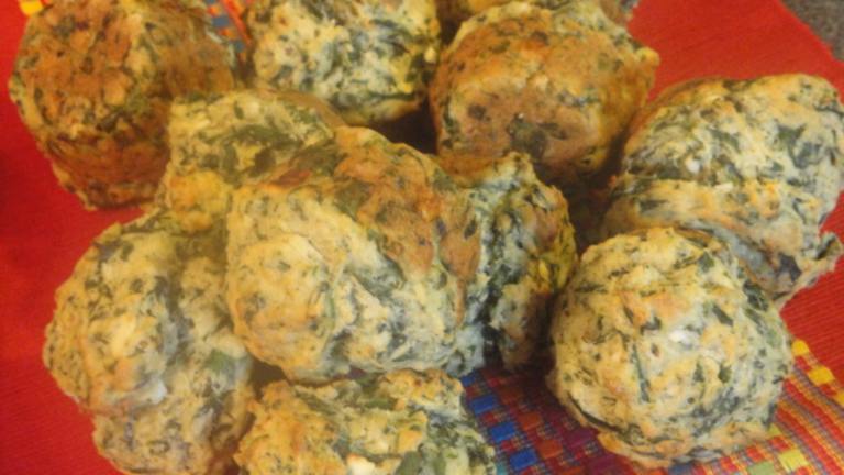 Spanakopita (Spinach Pie) Muffins Created by Muffin Goddess