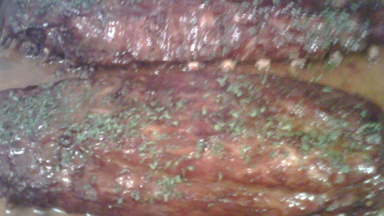 Diabetic Friendly Pork Baby Back Spare Ribs in Sauce Created by golddigge-wally