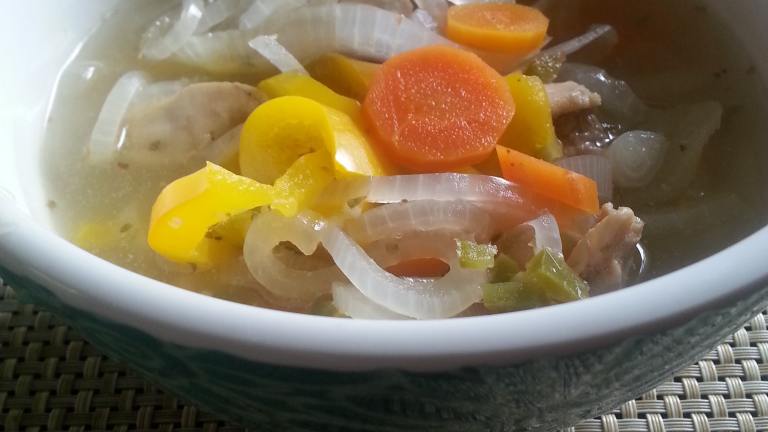 Escabeche Hot and Sour Chicken Soup Created by sheepdoc