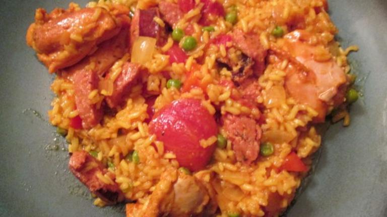 Spanish Chicken and Rice Created by DailyInspiration