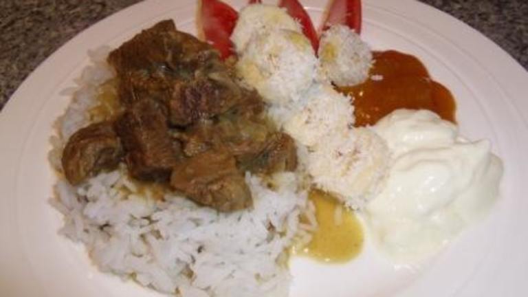 Curry of Beef Zanzibar Created by Kiwi Kathy