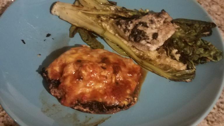 Grilled Romaine Hearts With Caesar Vinaigrette created by amandahope76