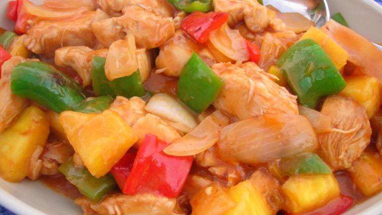 Sweet and Sour Chicken created by Pam-I-Am