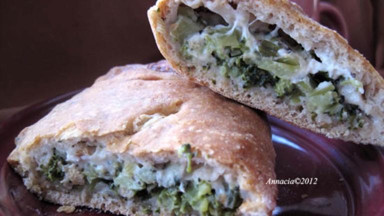 Broccoli and Cheese Calzones created by Annacia