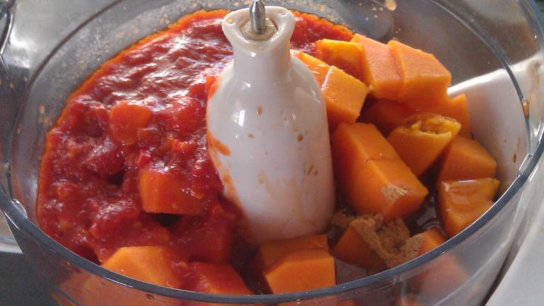 Papaya Ketchup Created by Satyne