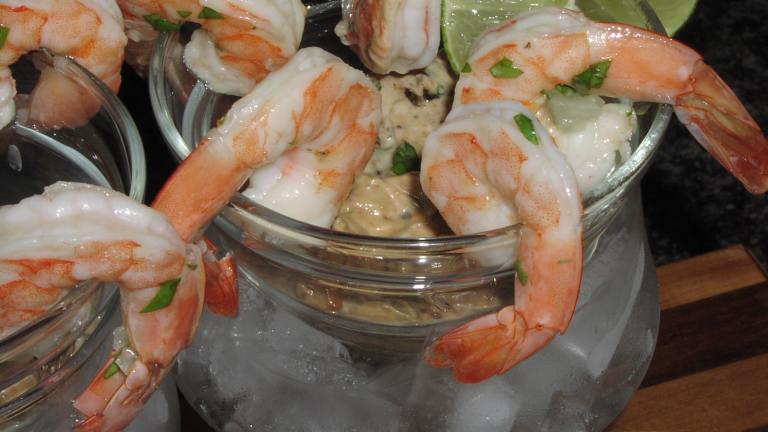 Tequila Shrimp With Dried Tomato Mayo Created by teresas