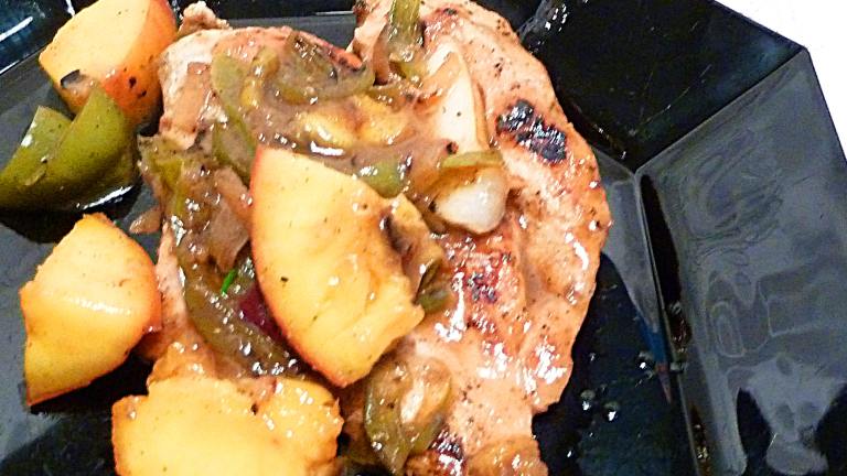 Polynesian Peach Chicken created by Artandkitchen