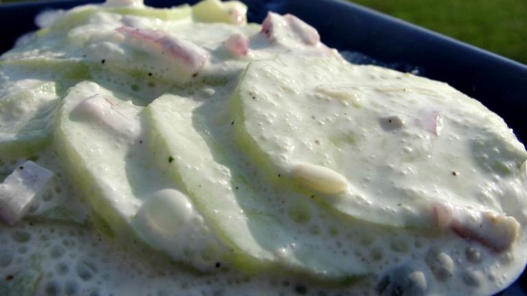 Easy Cool Cucumber Salad Created by diner524