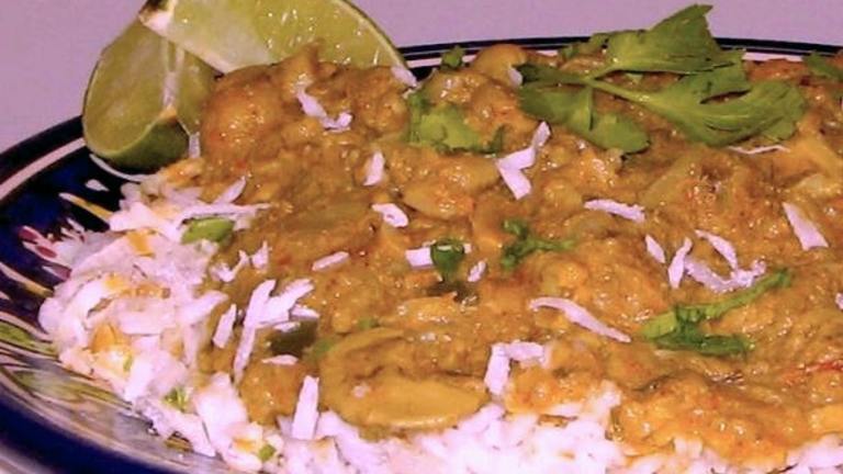 Curried Cauliflower over Fragrant East Indian Basmati Rice Created by The Spice Guru