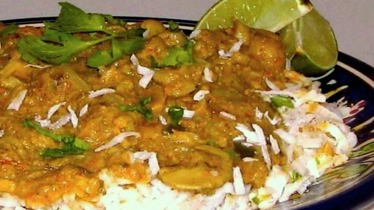 Curried Cauliflower over Fragrant East Indian Basmati Rice created by The Spice Guru