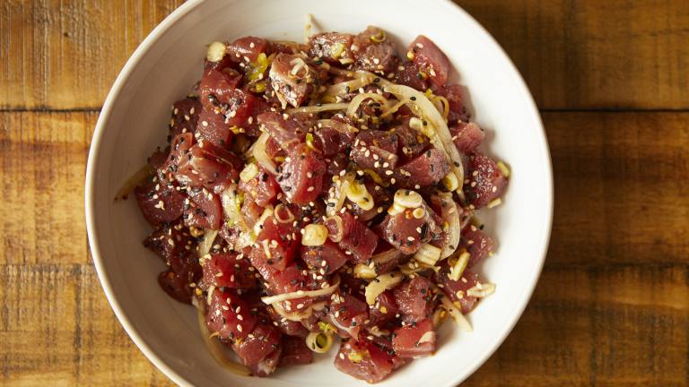 Hawaiian Red Tuna Poke created by eabeler