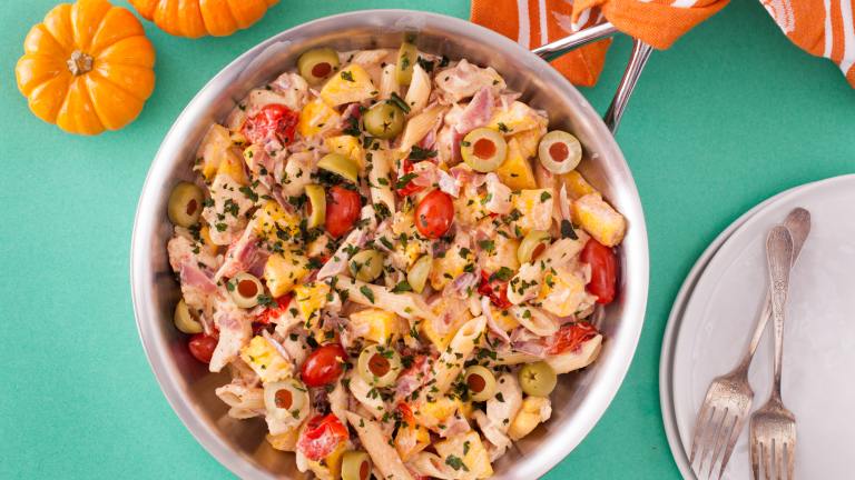 Creamy Chicken and Pumpkin Pasta (Ww) created by DianaEatingRichly