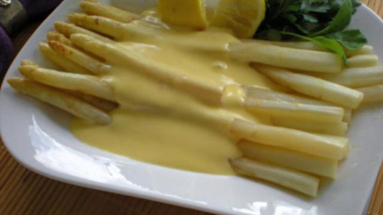 Spargel - White Asparagus With Easy Hollandaise Sauce Created by gemini08