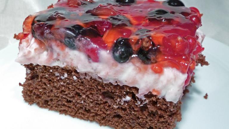 Chocolate Berries Cake With Mascarpone Created by Artandkitchen