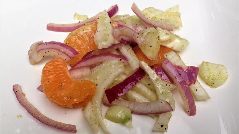 Fennel Orange Salad Created by ForeverMama