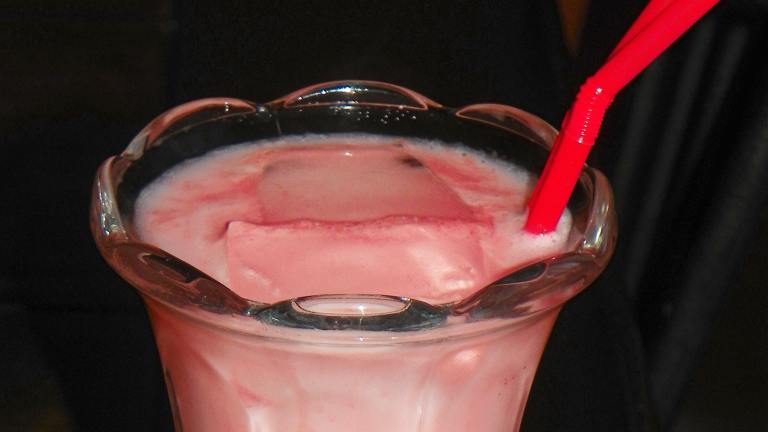 Coconut-Raspberry (Or Strawberry) Italian Soda (Diabetic) Created by Baby Kato
