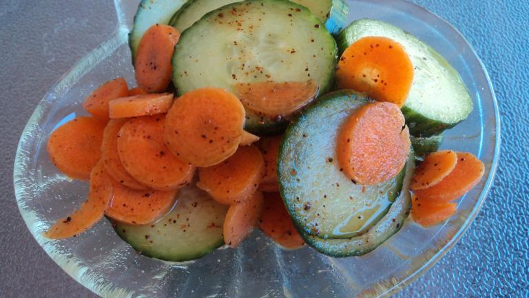 Chilean Cucumber and Carrot Salad created by BakinBaby