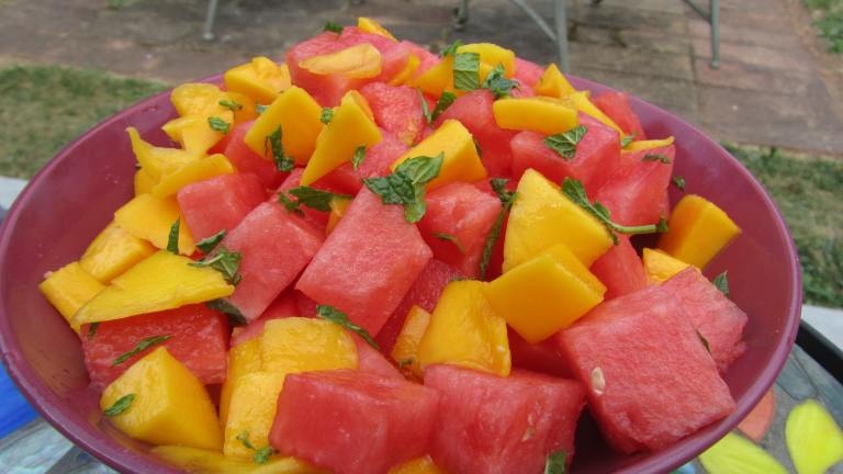 Watermelon Mango Salad Created by Rita1652