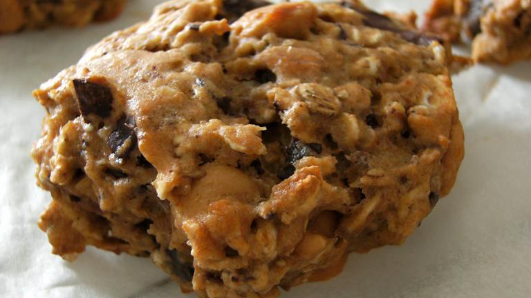 Vegan Peanut Butter Oatmeal Cookies (Healthier) created by Lalaloula