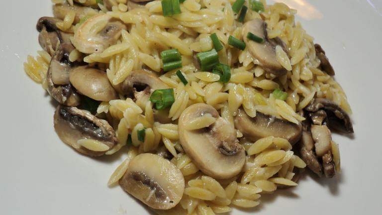 Orzo With Mushrooms Created by Nif_H