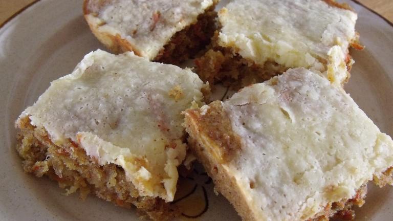 Spicy Carrot-Cake Bars created by Darkhunter