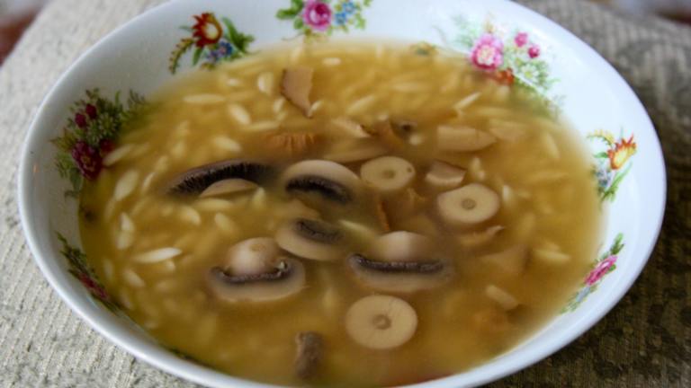 Slovak Christmas Mushroom Soup Created by ClickandCookRecipes