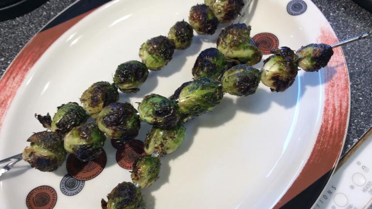 Grilled Brussels Sprouts Created by Outta Here