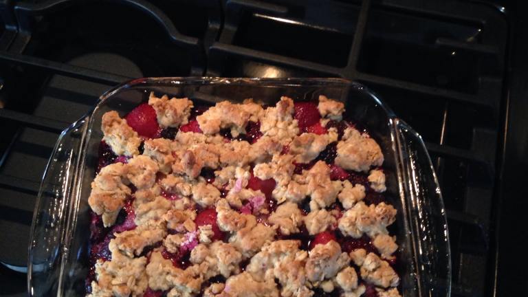 Vanilla Almond Blueberry Bars created by gibbons.olivia