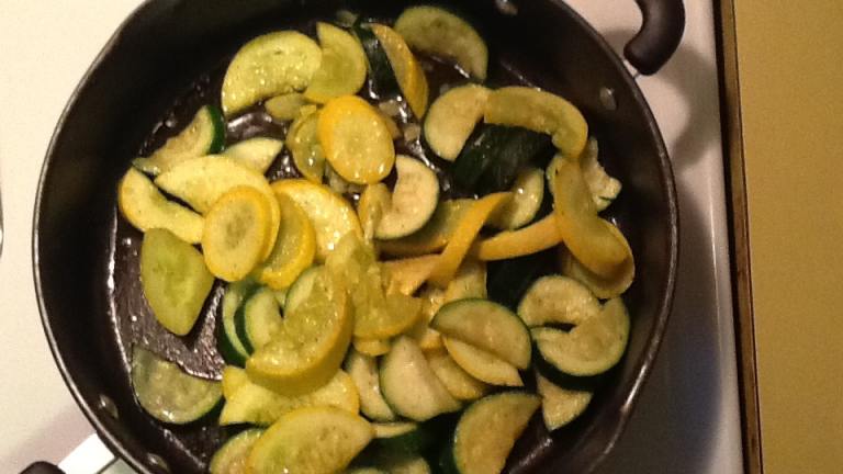 Grilled Zucchini With Sea Salt Created by seal angel