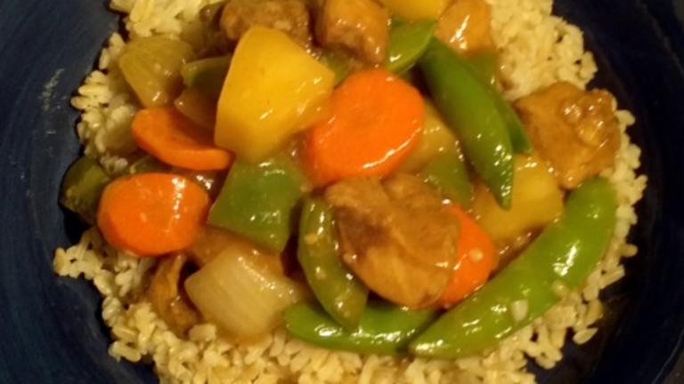 Sweet & Sour Polynesian Chicken created by Greeny4444