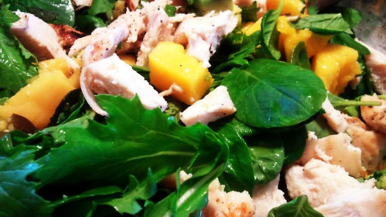 Grilled Chicken and Mango Salad Created by Isabeau