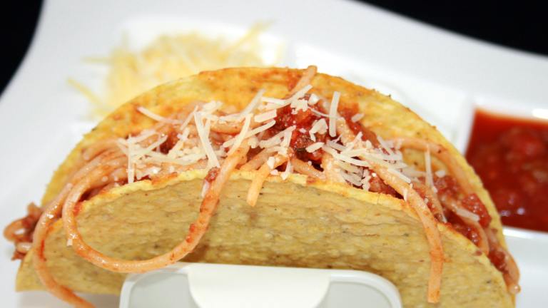 Spaghetti Tacos Created by Tinkerbell