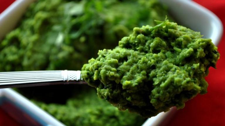 Quick Pea Pesto Side Dish Created by Zurie