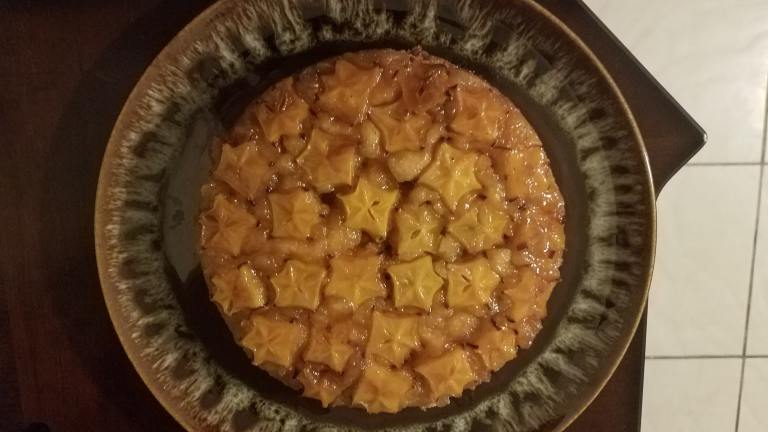 Star Fruit (Carambola) Upside-Down Cake Created by anne l.