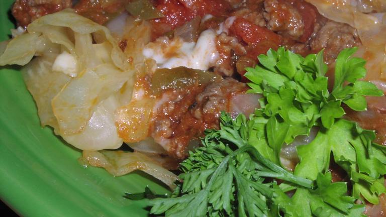 Italian Cabbage Casserole Created by teresas