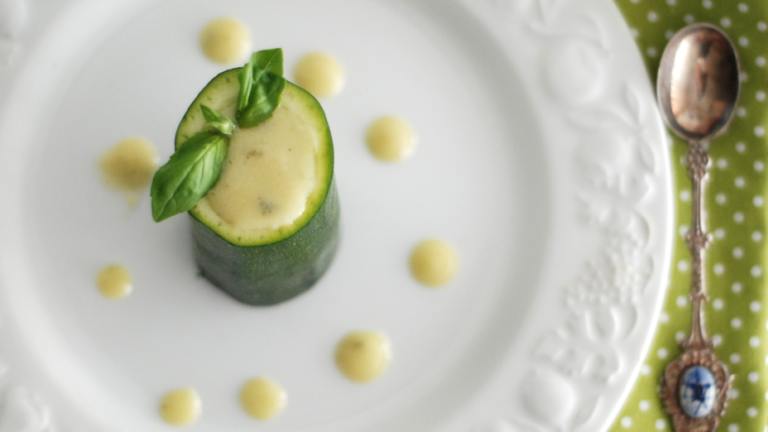 Zucchini Basil Soup Created by Softcolours