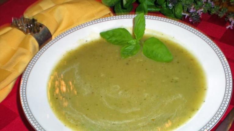 Zucchini Basil Soup Created by gemini08