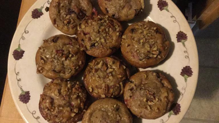 Strawberry-Banana Chocolate Chip Muffins Created by seal angel