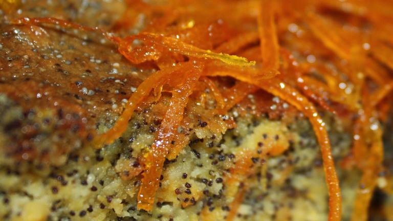 Easy Orange and Poppyseed Cake Created by Jubes
