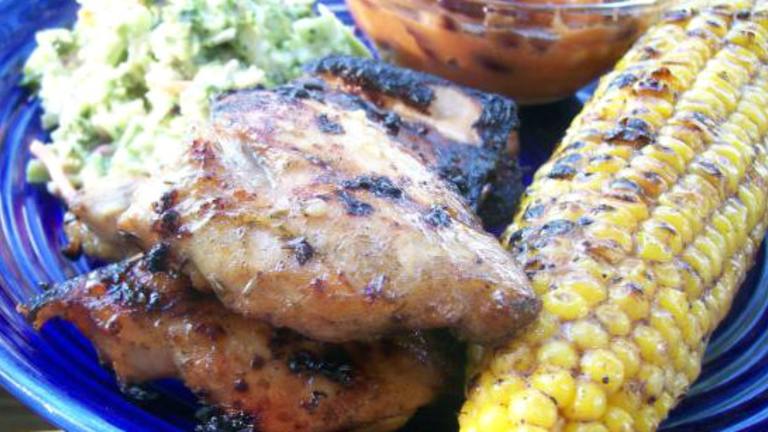 Grilled Lime Chicken Thighs Created by Crafty Lady 13